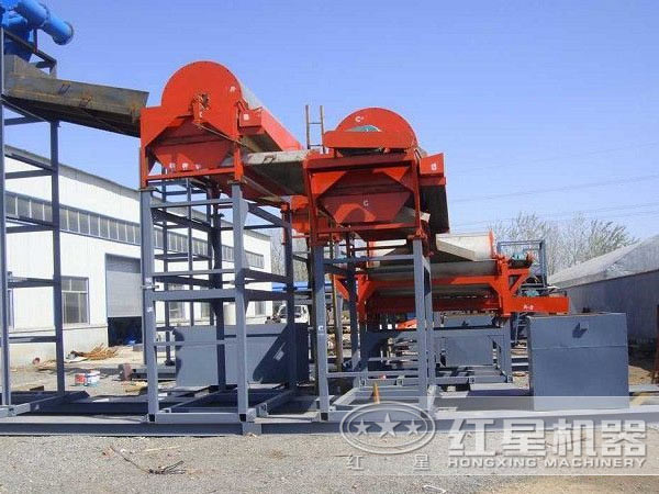 尾礦選礦設備安裝現(xiàn)場