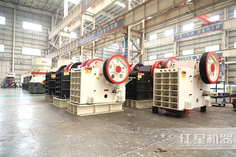 紅星機(jī)器57鄂破車間展示 紅星機(jī)器57鄂破車間展示