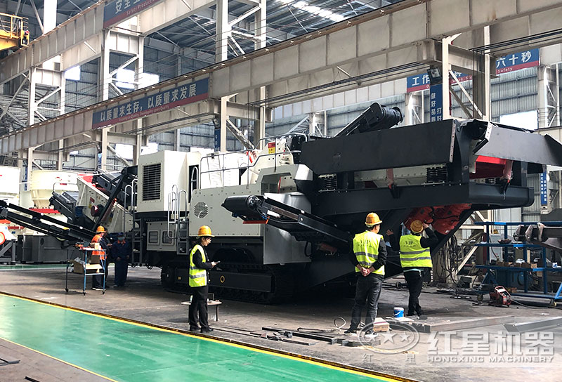 石料打砂機(jī)車(chē)間現(xiàn)貨，隨時(shí)來(lái)廠考察