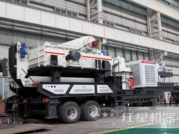 安裝圓錐破碎機(jī)的小型移動(dòng)石子破碎機(jī) 安裝圓錐破碎機(jī)的小型移動(dòng)石子破碎機(jī)