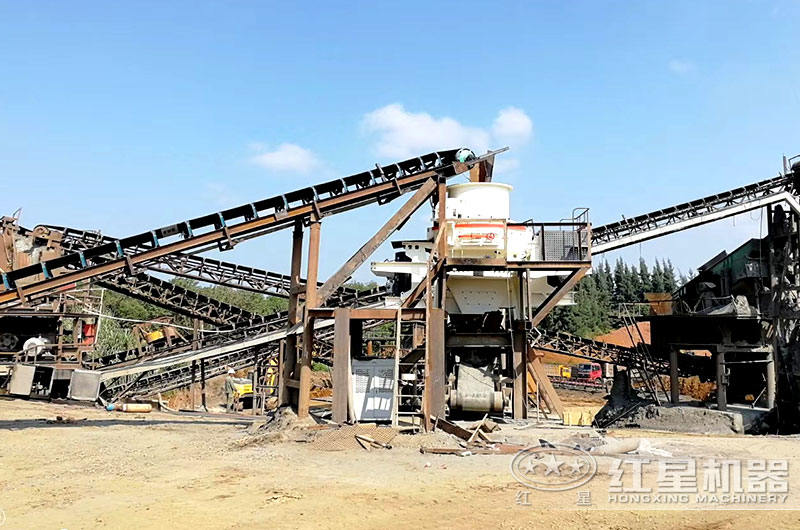 HVI整形制砂機(jī)客戶現(xiàn)場(chǎng)