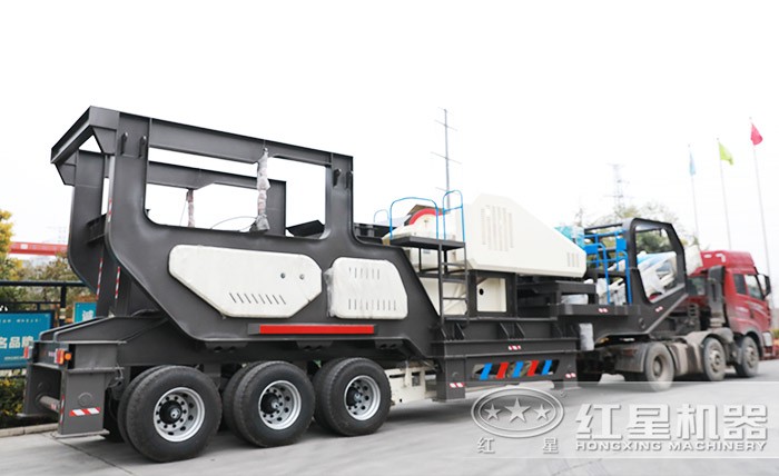 開著走的車載流動破碎機 開著走的車載流動破碎機