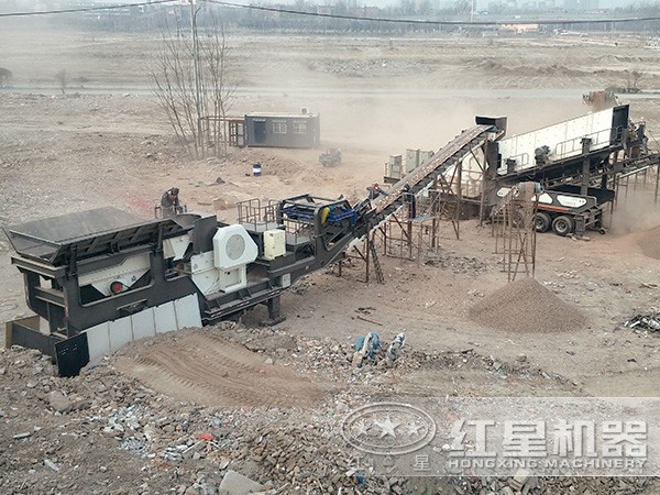 建筑垃圾制砂機(jī)施工現(xiàn)場(chǎng) 建筑垃圾制砂機(jī)施工現(xiàn)場(chǎng)