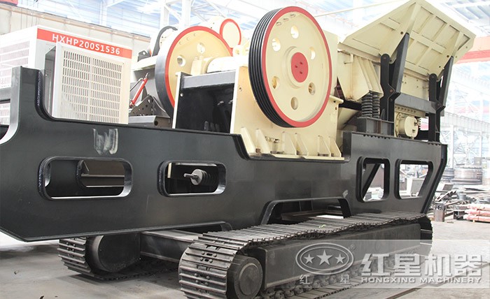 履帶式移動磚渣粉碎機(jī) 履帶式移動磚渣粉碎機(jī)