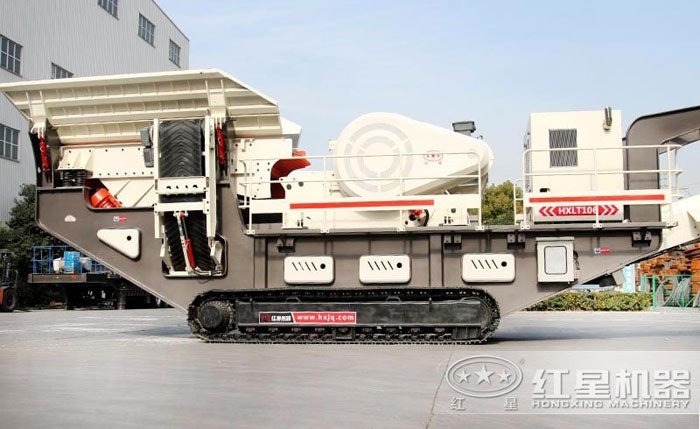 履帶式移動(dòng)石頭破碎機(jī) 履帶式移動(dòng)石頭破碎機(jī)