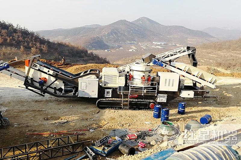 紅星石子制砂連續(xù)生產線現場 紅星石子制砂連續(xù)生產線現場