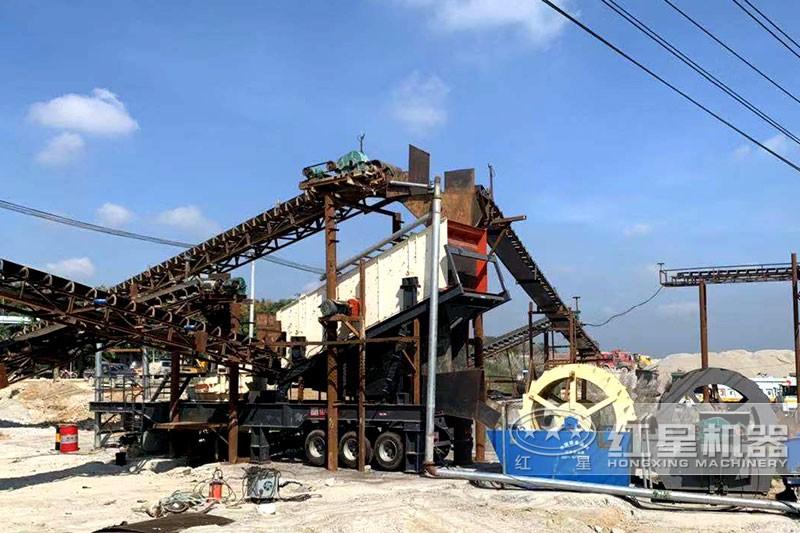車載制沙設備現(xiàn)場