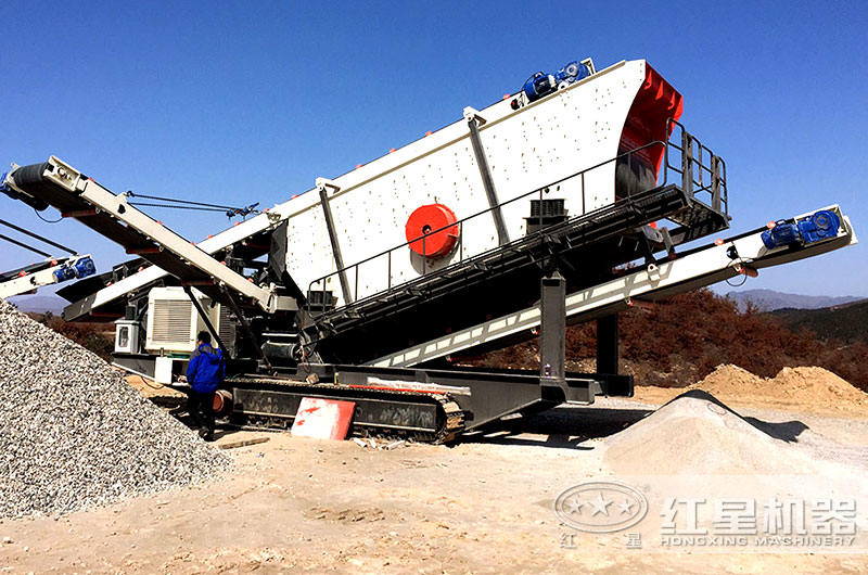 大型流動(dòng)粉沙機(jī)生產(chǎn)沙子現(xiàn)場(chǎng)