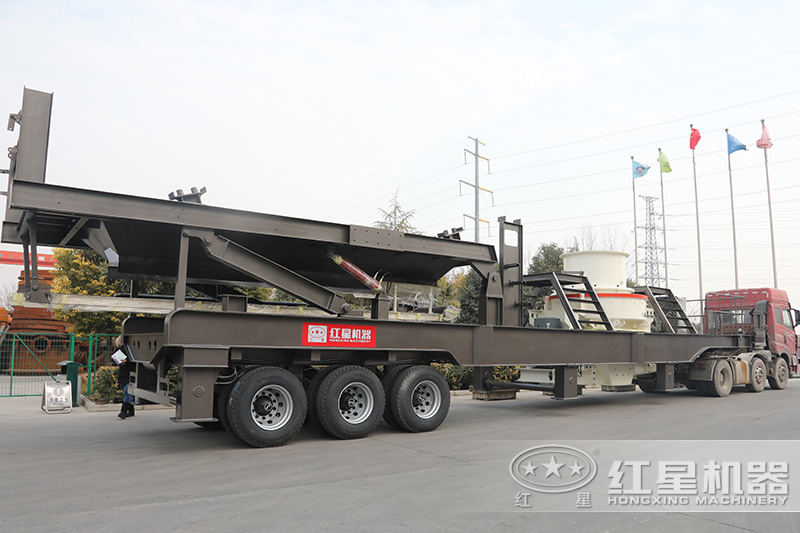 紅星可移動式造沙機(jī)發(fā)貨
