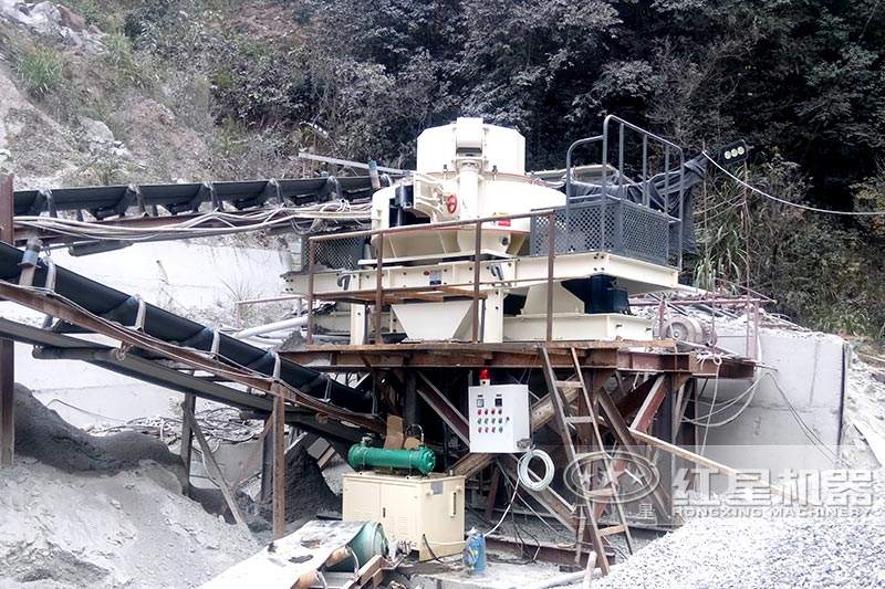 固定制砂機(jī)，現(xiàn)場(chǎng)展示