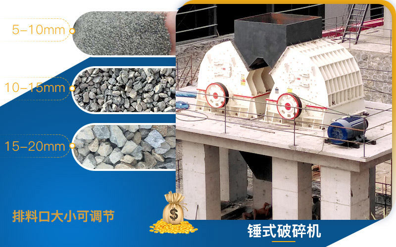 錘破可自成一條生產(chǎn)線，減輕投資成本