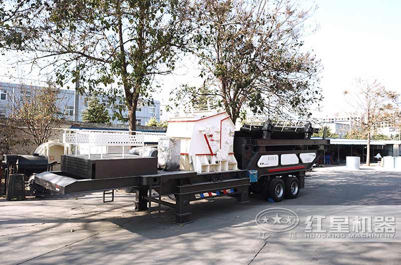 反擊破移動(dòng)破碎機(jī)，破碎+篩分，省時(shí)省力