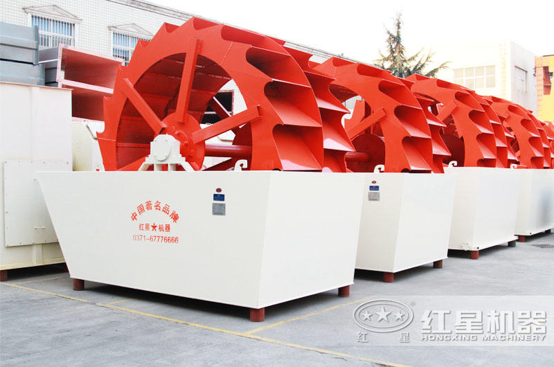 洗砂機(jī)用于沙場(chǎng)清洗，洗凈度高達(dá)99%