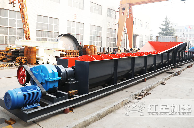 螺旋式洗砂機(jī)，耐磨件更換周期長