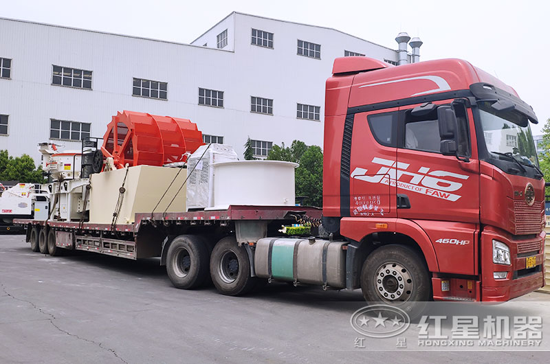 水洗沙生產(chǎn)線(xiàn)設(shè)備整套發(fā)貨